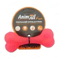 Іграшка для собак AnimAll Fun Кістка 12 см коралова