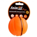 Игрушка для собак AnimAll Fun Мяч Смаколик 5 см оранжевый