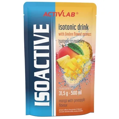 Ізотонік ActivLab Isoactive манго-ананас, 31,5 г