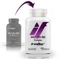 Магній, цинк та вітамін B6 IronFlex Nutrition Mg+Zn+B6 Complex 375 мг, 120 вегетаріанських капсул