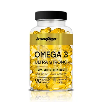 Омега-3 IronFlex Nutrition Omega 3 Ultra Strong, 90 капсул