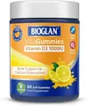 Вітамін Д3 Bioglan VitaGummies Vitamin D3 1000 IU лимон, 60 жувальних пастилок