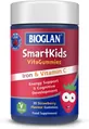 Залізо та вітамін C для дітей Bioglan Smartkids Iron + Vitamin C полуниця, 30 жувальних пастилок