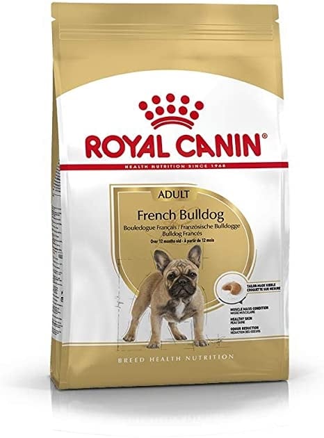 Корм сухой для собак Royal Canin French Bulldog Adult породы французский бульдог старше 12 месяцев, 1,5 кг