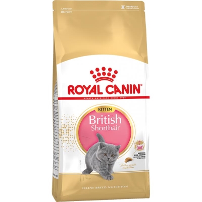 Корм сухой для котят Royal Canin British Shorthair Kitten породы британская короткошерстная до 12 месяцев, 0,4 кг