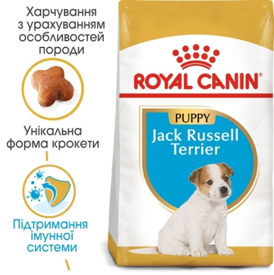Корм сухой для щенков Royal Canin Jack Russel Terrier Junior до 10 месяцев, 0,5 кг