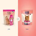 Корм сухой для котов Home Food Здоровая кожа и блеск шерсти с индейкой и лососем, 400 г
