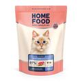 Корм сухий для котів Home Food з чутливим травленням, з ягням та лососем, 400 г