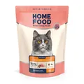 Корм сухий Home Food для вибагливих котів з куркою і печінкою, 400 г
