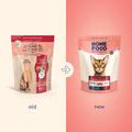 Корм сухой беззерновой гипоаллергенный Home Food для взрослых стерилизованных/кастрированных кошек, с уткой и грушей, 400 г