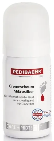 Крем пінка для ніг Pedibaehr з мікросріблом, 35 мл