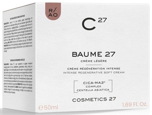 Био крем для лица Cosmetics 27 Baume Creme Legere для интенсивного обновления кожи, 50 мл