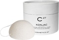 Губка-эксфолиатор для лица Cosmetics 27 Konjac натуральная очищающая, 1 шт