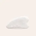 Гуаша для масажу Cosmetics 27 Gua Sha з білого нефриту, 1 шт