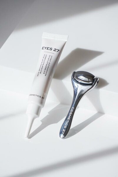 Роллер для кожи вокруг глаз Cosmetics 27 Ridoki цинковый, 1 шт