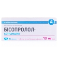 Бисопролол-Астрафарм таблетки по 10 мг №30 (10х3)
