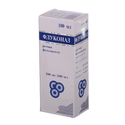 Флуконаз раствор д/инф. 200 мг/100 мл по 100 мл в бутыл.