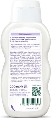 Лосьйон для тіла Weleda Baby Med Weisse Malve Алтея 3-в-1 зволожуючий, 200 мл