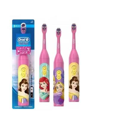 Електрична зубна щітка Braun Oral-B Kids Stage Power/DB4 Disney's Princess дитяча вік 3+, м’яка