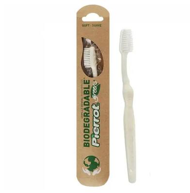 Зубная щетка Pierrot Ref.373 Green Soft биоразлагаемая мягкая