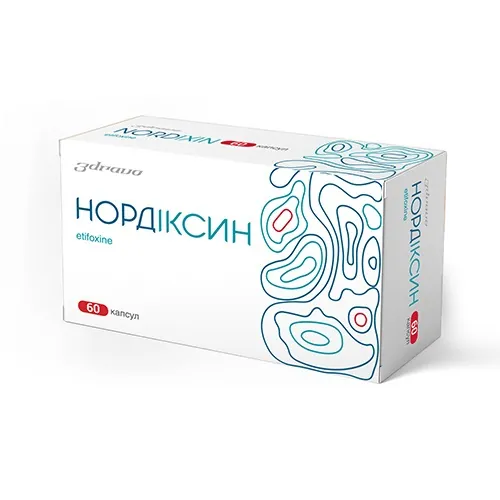 Нордіксин капсули по 50 мг №60 (15х4)