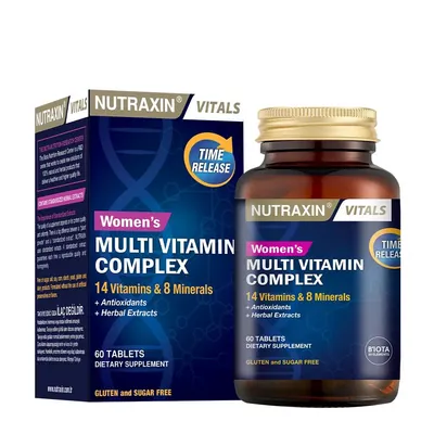 Мультивітамін Мінерал для жінок Nutraxin Womens Multi Vitamin Complex, 60 таблеток