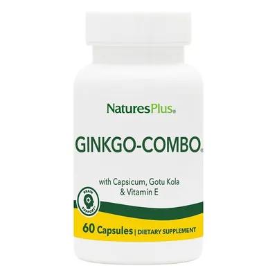 Гінкго Білоба комбо Nature's Plus Ginkgo-Combo, 60 капсул