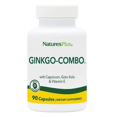 Гінкго Білоба комбо Nature's Plus Ginkgo-Combo, 90 капсул