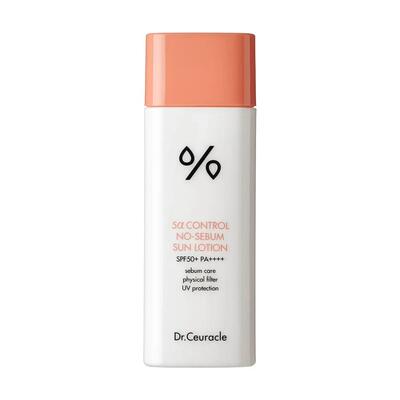 Лосьон для лица солнцезащитный Dr.Ceuracle 5-alpha Control себорегулирующий SPF50+, 50 мл
