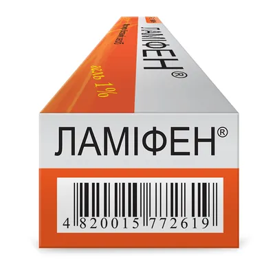 Ламіфен гель 1 % по 15 г у тубах