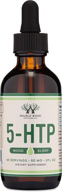 5-HTP Double Wood 5-HTP Liquid Drops, 60 мл