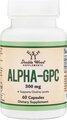 Альфа-глицерилфосфорилхолин Double Wood Alpha GPC 300 мг, 60 капсул