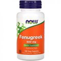 Пажитник NOW Fenugreek 500 мг, 100 капсул