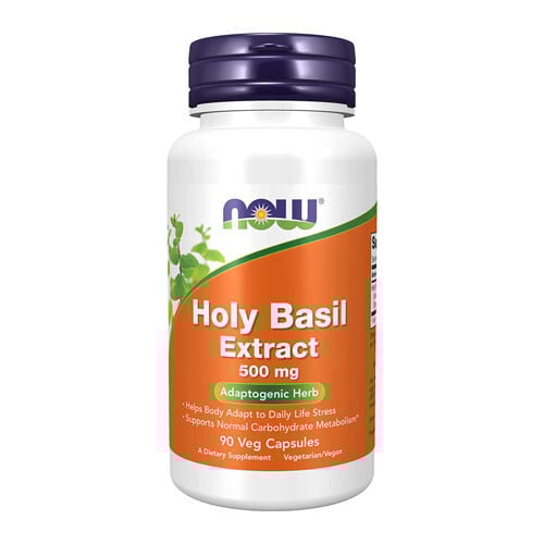 Екстракт священного базиліка NOW Holy Basil Extract 500 мг, 90 капсул