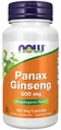 Женьшень NOW Panax Ginseng 500 мг вег. капсули №100