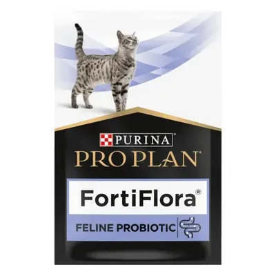 Корм додатковий Purina Pro Plan FortiFlora Feline Probiotic пробіотик для дорослих котів та кошенят порошок по 1 г, 1 пакетик