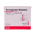 Аспаркам-Фармак раствор д/ин. по 20 мл №10 в амп.