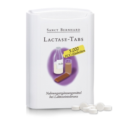 Лактаза Sanct Bernhard Lactase 5000 FCC, 150 таблеток