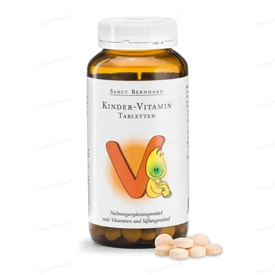 Дитячий комплекс Sanct Bernhard Kinder-Vitamin, 240 таблеток