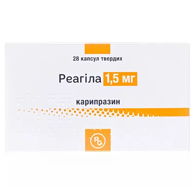 Реагіла капсули тв. по 1.5 мг №28 (7х4)