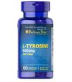 Л-тирозин Puritan's Pride L-Tyrosine 500 мг, 100 капсул
