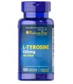Л-тирозин Puritan's Pride L-Tyrosine 500 мг, 100 капсул