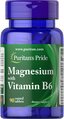 Магний с витамином B6 Puritan's Pride Magnesium with Vitamin B6, 90 таблеток