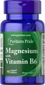 Магній з вітаміном B6 Puritan's Pride Magnesium with Vitamin B6, 90 таблеток
