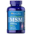 Метилсульфонілметан МСМ Puritan's Pride MSM 1000 мг, 120 капсул