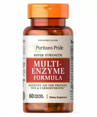 Мульти ензими Супер cила Puritan's Pride Multi Enzyme Super Strength, 60 каплет