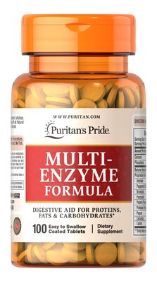 Мульти энзимы Puritan's Pride Multi Enzyme, 100 таблеток