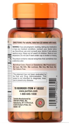 Мульти энзимы Puritan's Pride Multi Enzyme, 100 таблеток