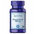 Ниацинамид Puritan's Pride Niacinamide 500 мг, 100 таблеток