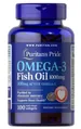 Омега-3 риб'ячий жир Puritan's Pride Omega-3 Fish Oil 1000 мг, 100 гелевих капсул